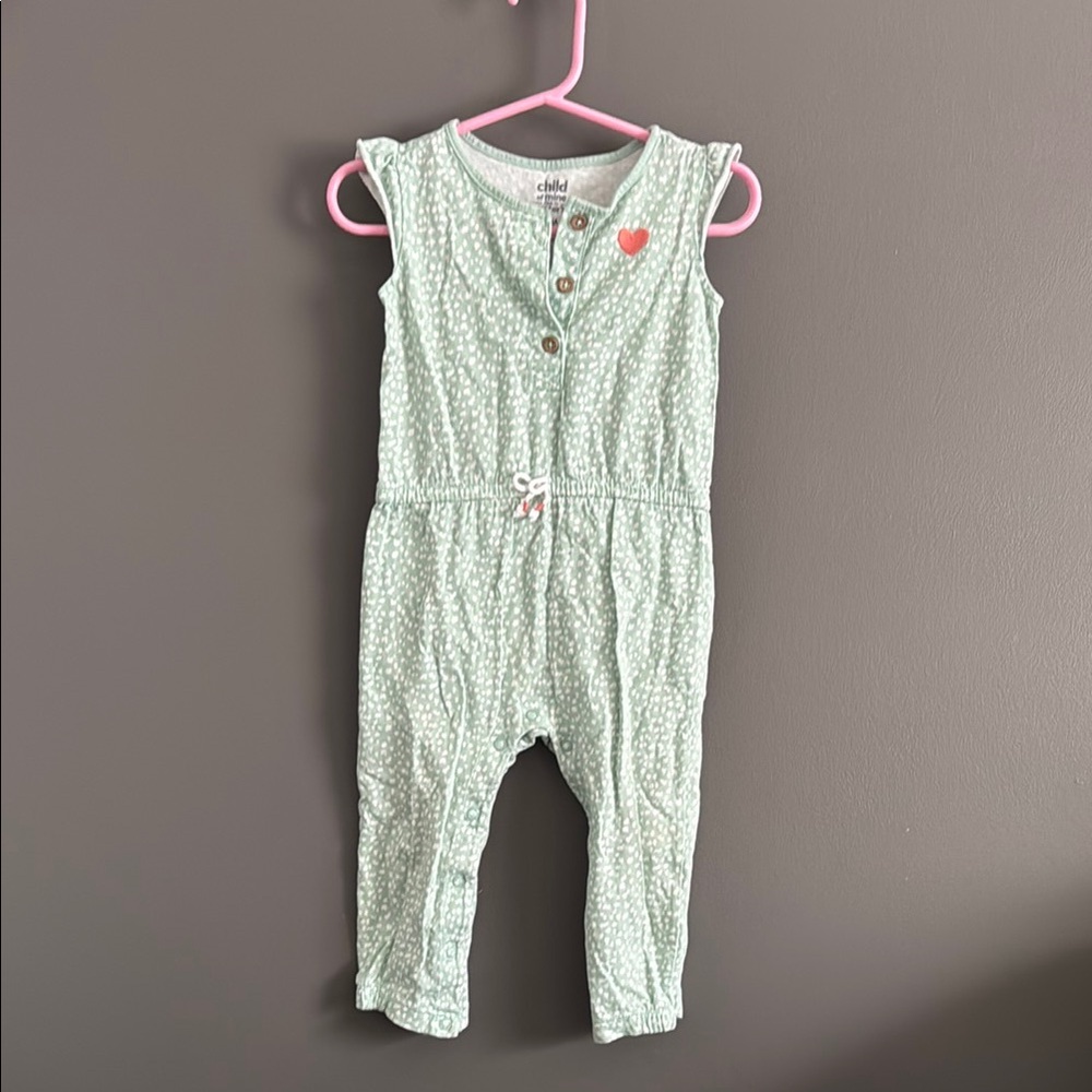 Carter's Mint Green Jumpsuit